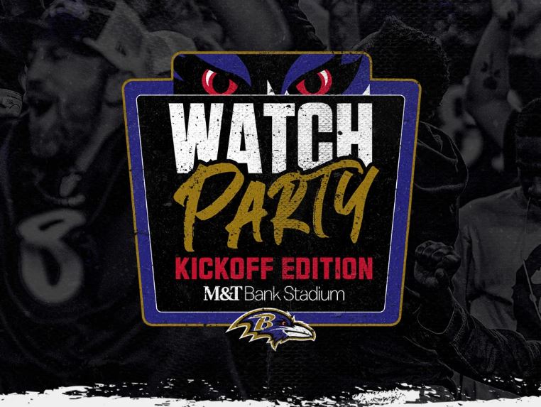 M&T Bank Stadium Watch Party Event for 2025 Season Opener