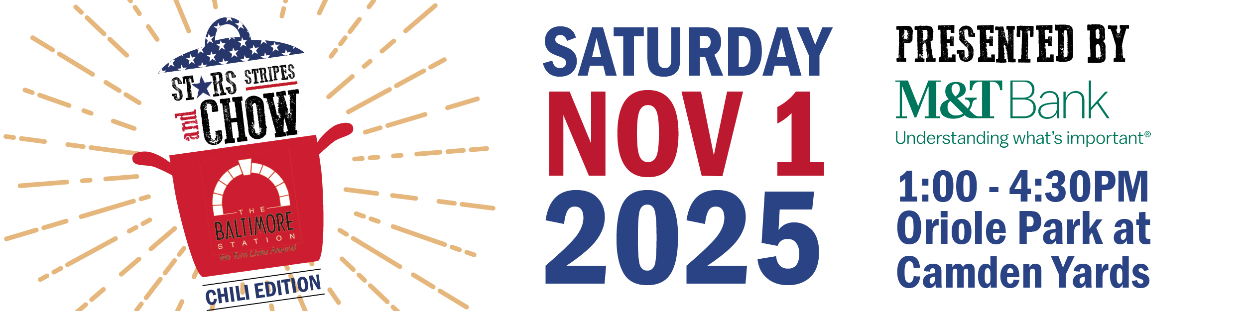 Stars, Stripes and Chow Chili Cookoff Benefiting Baltimore Station