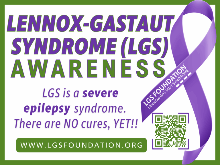 Illumination - International Lennox-Gastaut Syndrome (LGS) Awareness Day™ and the start of Epilepsy Awareness Month - Purple & Green