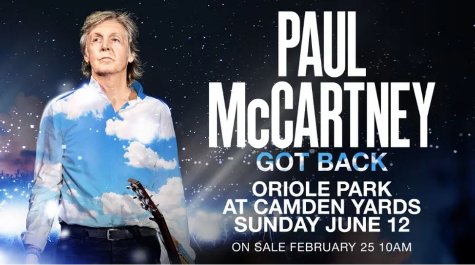 Paul McCartney at Oriole Park at Camden Yards