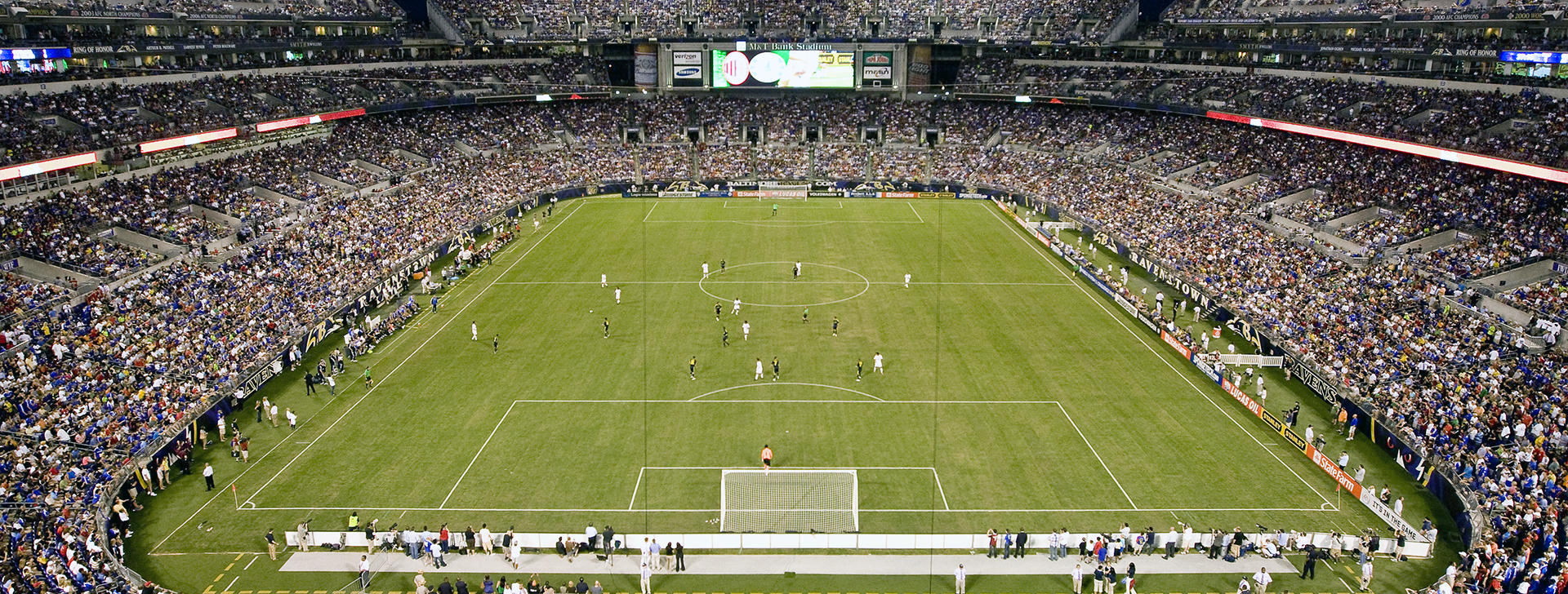 Soccer takes to M&T Bank Stadium 