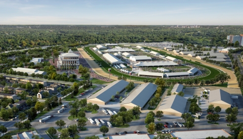 Rendering - Redevelopment of the Pimlico Racing Facility