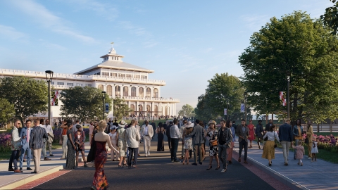 Rendering by Ayers Saint Gross / Populous